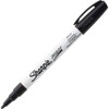 Sharpie Liquid Paint Marker, Black, Fiber, PK12 35534