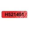 Novavision TamperEvidentLabels,Acrylic,PK252 XSG21-35RESN-250