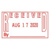 2000 Plus Self-Inking Received and Date Stamp 011092