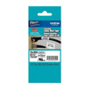 Brother Flag Label, White, Polyester TZEFX241G