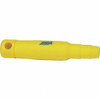 Vikan Handle, Polypropylene, Yellow, 6-1-2 in. 29346