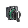 Schneider Electric SelectorSwitch,Non-Illum,3Pos,22mm,Black XB5AD53