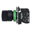 Schneider Electric SelectorSwitch,Non-Illum,3Pos,22mm,Black XB5AD53