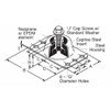 Mason Industries Floor Mount Vibration Isolator,525 lb. 20UZ14