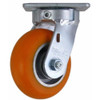 Manufacturer Varies Kingpinless Swivel Plate Caster,Polyurethane,750 lb. CDP-G-8