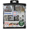 Dremel Accessory Kit,Cutting/Sanding,70 Pieces EZ725