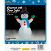 Brite Star 8 Ft. Snowman with Disco Lights Airblown Inflatable 49-113-67