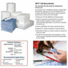 Brady Sorbent Pad, 35 gal, 15 in x 19 in, Oil, White, 100 PK SPC100