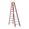 Louisville 10 ft Fiberglass Stepladder, 300 lb Capacity L-3016-10