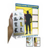 Accuform Chart and Label Booklet Kit, 24 in H x, 18 in W, Plastic, Vinyl PPE248