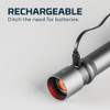 Nebo DaVinci LED Anodized Aluminum 3500 Lm. Rechargeable Flashlight NEB-FLT-0021 819849