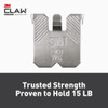 Claw 5ct 15lb Claw Hanger 3PH15M-5ES 232975