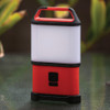 Life Gear Storm Proof Red & Black ABS LED Collapsible Lantern 41-3760 893871