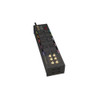 Tripp Lite Power Strip, Surge, 10 5-15R, 5-15P, 8 ft., Black HT10DBS
