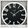 Westclox 12 In. Metallic Silver Wall Clock 32913 638532
