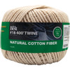 Do it Best #18 x 400 Ft. Natural Cotton Twine 705295