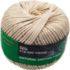 Do it Best #18 x 400 Ft. Natural Cotton Twine 705295 705295