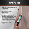 Dap Alex Plus 10.1 Oz. All Purpose White Siliconized Acrylic Latex Caulk 7079818152 783423