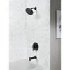 Moen Rinza Posi-Temp 1-Handle Lever Tub & Shower Faucet, Matte Black 82628BL 480200