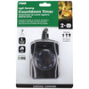 Prime 15A 125V 1875W Black Outdoor Countdown Timer with Photosensor TNOCD002 503732