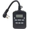 Prime EZ-Set 15A 125V 1875W Black Digital Outdoor Timer TNODP23