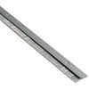 National Guard Door Drip Edge,48in. L,Aluminum 17-48