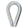 Crosby Wire Rope Thimble,3-8 in Rope dia.,Steel 1037336