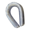 Crosby Wire Rope Thimble,5/8 in.,Steel 1037755