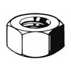 Hex Nut, M10-1.50, Steel, Class 10, Zinc Plated, 8 mm Ht, 100 PK