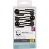 Zenna Home Bronze Aluminum Shower Curtain Ball Hook (12-Count) BH04ALHBL 458491