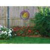 Alpine 47 In. H. Triple Metal Daisy Wind Spinner Garden Stake KIY336 832159