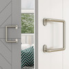 National Hardware 8 In. Satin Nickel Troy Interior Barn Door Pull N700-104 213115