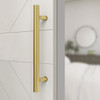 National Hardware 12 In. Brushed Gold Madison Interior Barn Door Pull N700-102 211747