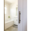 National Hardware 12 In. Satin Nickel Madison Interior Barn Door Pull