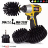 Drillbrush BBQ Grill Cleaning Ultra Stiff Black Drill Brush (4 Piece) K-S-542O-QC-DB 640186