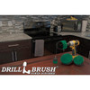 Drillbrush Kitchen Medium Green Drill Brush (4 Piece) G-S-542O-QC-DB 616626