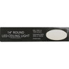 14 In. White LED Color Temperature Selectable Flush Mount Light Fixture MCDCM35-015T048UT-44 504802