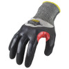 Knit Gloves, Cut Level A5 ,Double Dipped ,Nitrile ,Sandy ,M 1 PR  SKC5SN-03-M