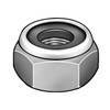 Nylon Insert Lock Nut, 3/4"-10, Steel, Grade 2, Zinc Plated, 7/8 in Ht, 20 PK
