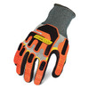 Knit Glove, Cut Level A1 ,Double Dipped ,Nitrile ,Sandy ,M