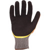 Knit Glove, Cut Level A1 ,Double Dipped ,Nitrile ,Sandy ,M  R-EXO-03-M