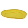 Vikan Round Pail Lid, 14 39-64 in Dia, Yellow, Polypropylene 56936