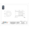 Rivet Nut, 3-8"-16 Thread Size, 0.595 in Flange Dia., 0.805 in L, Steel, 20 PK  CAK2-3716-312-20