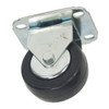 Manufacturer Varies Rigid Plate Caster,Rubber,3 in.,210 lb. 2G303