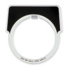 Schneider Electric LegendPlate,On-Off,Silver-Blk,Half-Round 9001KN245