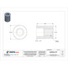 Rivet Nut, 5-16"-18 Thread Size, 0.595 in Flange Dia., 0.69 in L, Steel, 25 PK  CAK2-3118-150-25