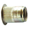 Rivet Nut, 3/8"-16 Thread Size, 0.685 in Flange Dia., 0.69 in L, Steel, 10 PK