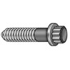 Grade 9, 1-2"-13 Flange Bolt, Plain Alloy Steel, 1-1-2 in L, 5 PK  2FB43