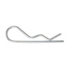 Bridge Cotter Pin, 3/32 in Dia, 2-1/2 in L, Steel, 25 PK