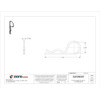 Bridge Cotter Pin, 3-32 in Dia, 2-1-2 in L, Steel, 25 PK  2UJN5